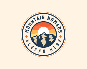 Outdoor Mountain Adventure logo design