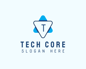 Triangle Technology Software logo design