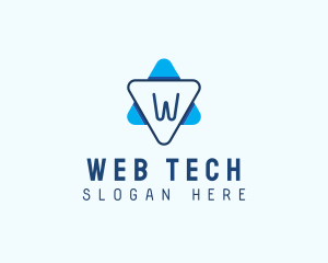 Triangle Technology Software logo design