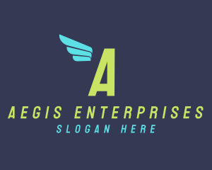 Wing Flight Enterprise logo design