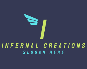 Wing Flight Enterprise logo design