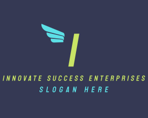 Wing Flight Enterprise logo design