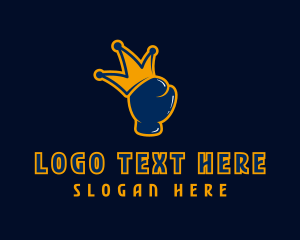 Fitness Boxing Crown Logo