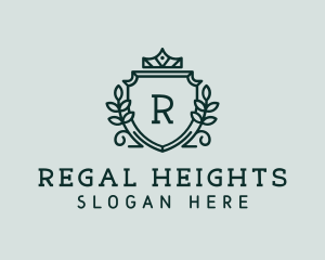 Crown Shield Regal  Boutique logo design