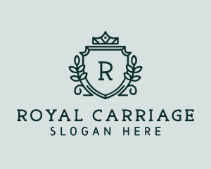 Crown Shield Regal  Boutique logo design