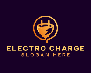 Electric Power Plug logo design