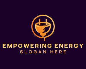 Electric Power Plug logo design