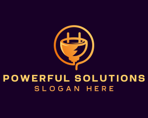 Electric Power Plug logo design