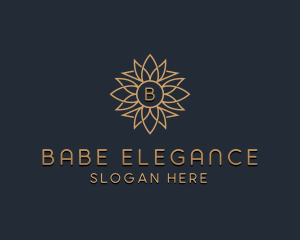 Wedding Event Flower logo design