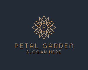 Wedding Event Flower logo design