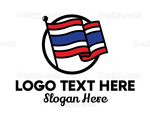 Thailand Country Flag Logo