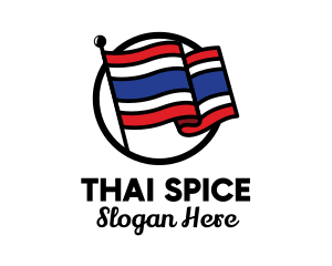 Thailand Country Flag  logo