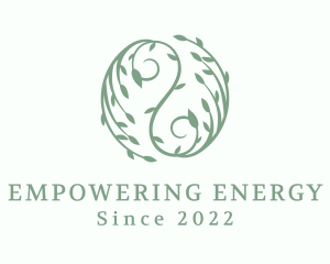 Eco Yin Yang Wellness logo design