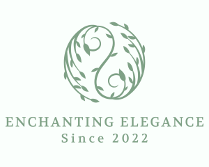 Eco Yin Yang Wellness logo design