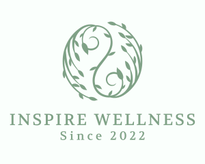 Eco Yin Yang Wellness logo design