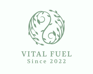 Eco Yin Yang Wellness logo design