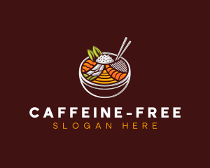 Bibimbap Fresh Meal logo design