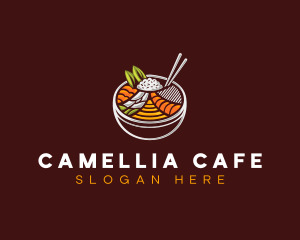 Bibimbap Fresh Meal logo design