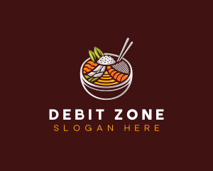 Bibimbap Fresh Meal logo design