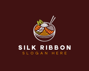 Bibimbap Fresh Meal logo design