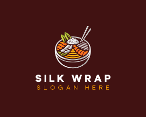 Bibimbap Fresh Meal logo design