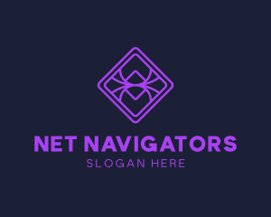 Diamond Purple Spider logo
