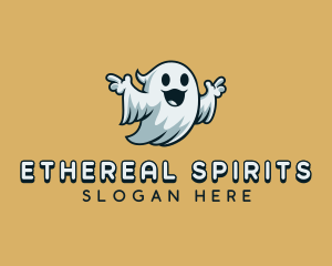 Horror Ghost Spirit logo design