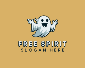 Horror Ghost Spirit logo design