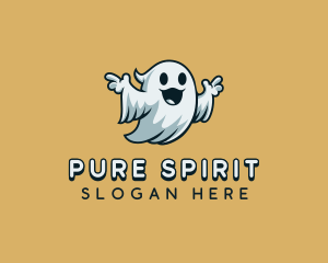 Horror Ghost Spirit logo design