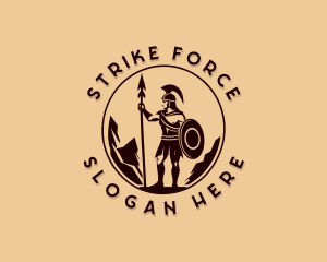 Spear Fighter Warrior logo