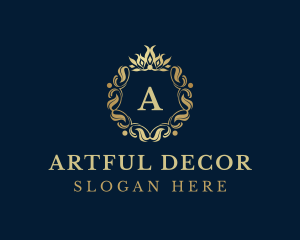 Elegant Decorative Ornament logo design