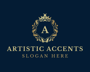 Elegant Decorative Ornament logo design