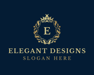 Elegant Decorative Ornament logo design