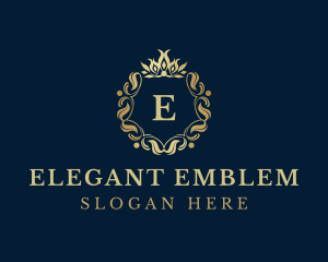 Elegant Decorative Ornament logo design