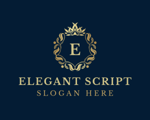 Elegant Decorative Ornament logo design