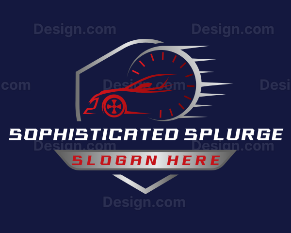 Sports Car Racing Logo