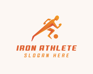 Football Soccer Varsity Sports logo design