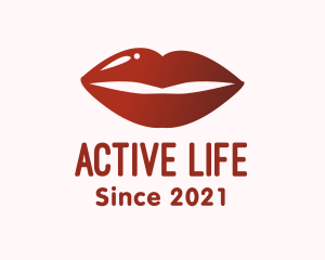 Lip Gloss Makeup logo
