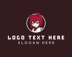 Female Anime Character logo