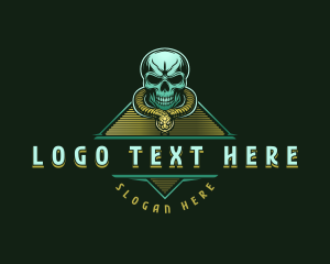 Skull Snake Pyramid logo