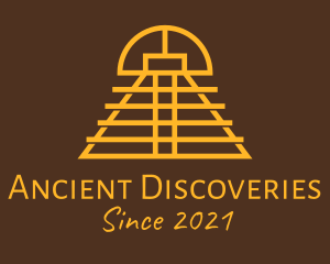 Ethnic Mayan Temple logo