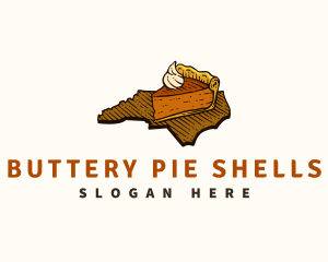 North Carolina State Pie logo design