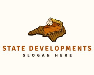 North Carolina State Pie logo design