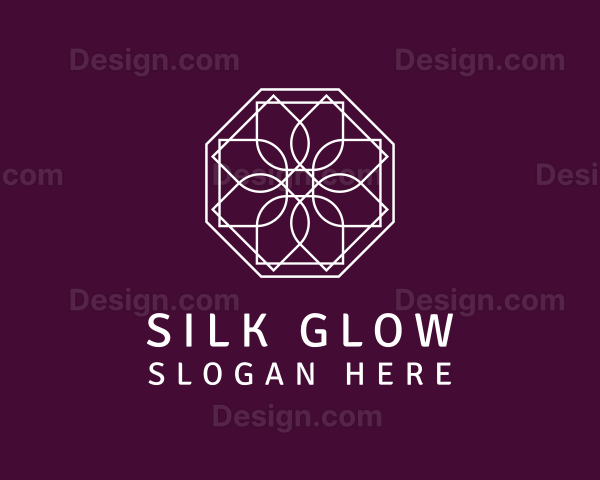 Floral Tile Pattern Logo