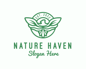 Natural Eagle Aviary logo design