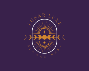 Mystical Psychic Moon logo design