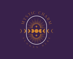 Mystical Psychic Moon logo design