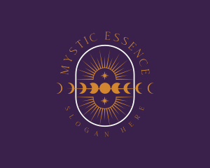 Mystical Psychic Moon logo design