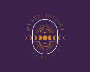 Mystical Psychic Moon logo