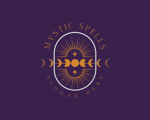 Mystical Psychic Moon logo